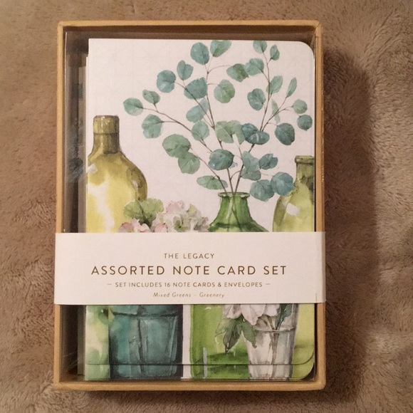 The Legacy Other - Mixed Greens The Legacy Executive Note Card SetNWT